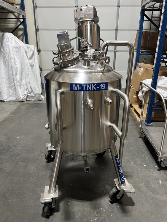 2005 DCI, Inc. 100L Jacketed Dome Top Tanks | HealthStar, Inc.