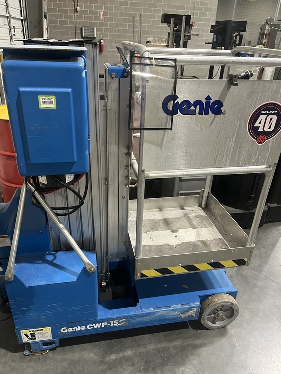 GENIE CWPA-15 Plant Support Equipment | HealthStar, Inc.